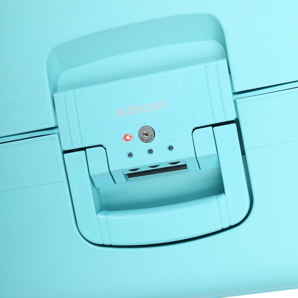 Decent Transit Medium Koffer - 70 Cm - Lichtblauw 11 Decent Transit Medium Koffer - 70 Cm - Lichtblauw - Afbeelding 9