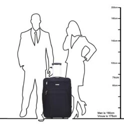 Decent Basic-Line Large Trolley 73 Cm - Zwart -Bagage Kortingen Winkel 1200x1200 1514