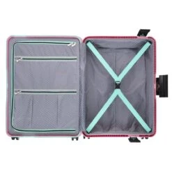 CarryOn Steward TSA Reiskoffer - 65cm Trolley Met Kliksloten - Dubbele Wielen - Roze 18 CarryOn Steward TSA Reiskoffer - 65cm Trolley Met Kliksloten - Dubbele Wielen - Roze -Bagage Kortingen Winkel 1200x1200 1525