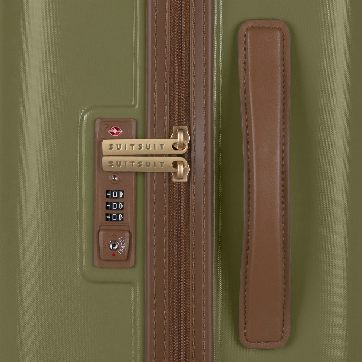 SUITSUIT - Fab Seventies - Martini Olive - Reiskoffer (66 Cm) 6 SUITSUIT - Fab Seventies - Martini Olive - Reiskoffer (66 Cm) - Afbeelding 4