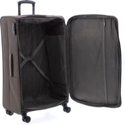 Gladiator Siroco L Grote Koffer 78 Cm - 115 Liter - Expandable - TSA Slot - Bruin -Bagage Kortingen Winkel 1200x1200 1624