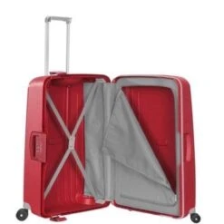Samsonite Reiskoffer - S'CURE SPINNER 69/25 (Medium) Rood -Bagage Kortingen Winkel 1200x1200 1651