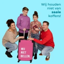 NoBoringSuitcases.com® Koffer Groot - Quotes - Spreuken - Mij Niet Bellen. - Roze - Wit - Trolley Koffer Met TSA-slot - Met Wielen - 90 Liter - Reiskoffer - 66 Cm 14 NoBoringSuitcases.com® Koffer Groot - Quotes - Spreuken - Mij Niet Bellen. - Roze - Wit - Trolley Koffer Met TSA-slot - Met Wielen - 90 Liter - Reiskoffer - 66 Cm -Bagage Kortingen Winkel 1200x1200 1667