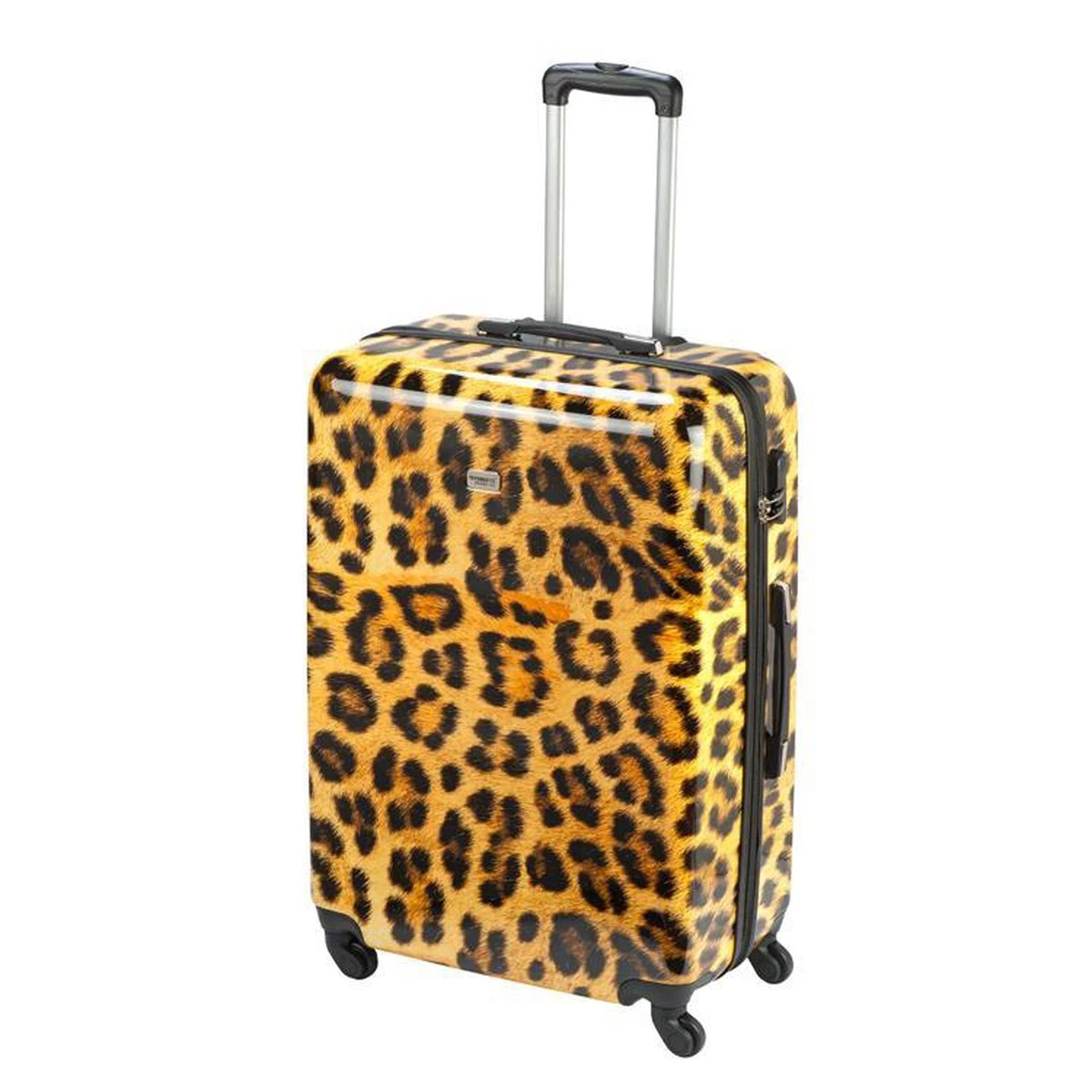 Princess Traveller Animal Print - Reiskoffer – Leopard - Large - 76 Cm 10 Princess Traveller Animal Print - Reiskoffer – Leopard - Large - 76 Cm - Afbeelding 8