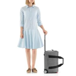 Reisenthel Allrounder Trolley Reiskoffer Reistas Op 2 Wielen - 30L - Twist Silver Grijs -Bagage Kortingen Winkel 1200x1200 1723