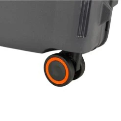 Decent Koffer / Trolley / Reiskoffer - 77 X 54.5 X 31.5 Cm - 116 Liter - Polypropyleen - Maat XL - On-Tour - Grijs -Bagage Kortingen Winkel 1200x1200 1747