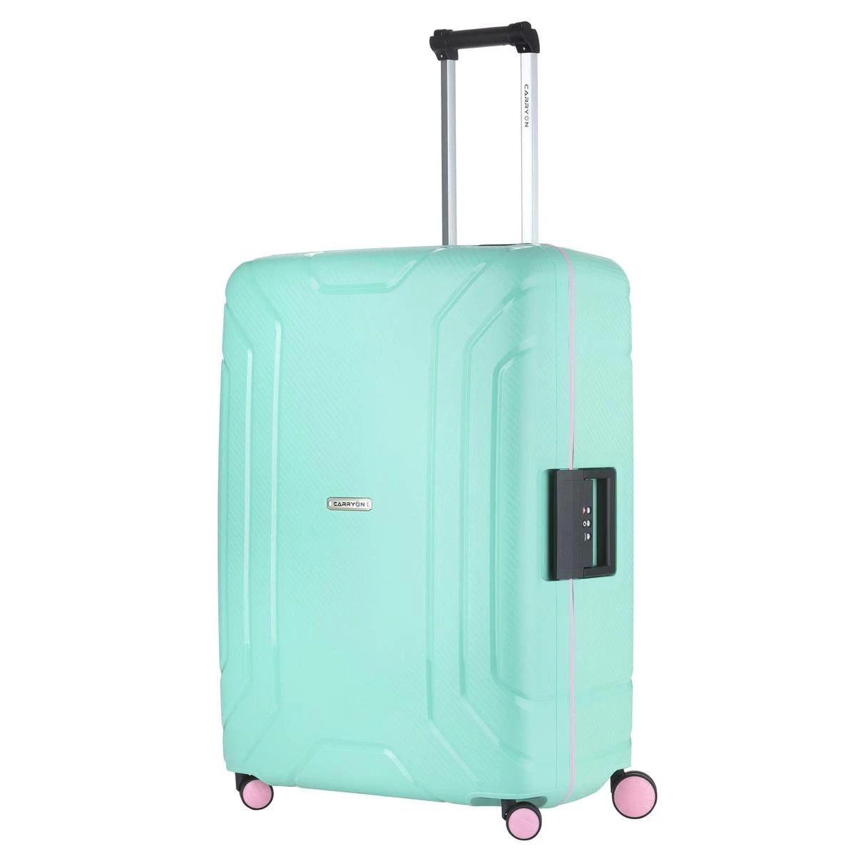 CarryOn Steward TSA Reiskoffer - 75cm Trolley Met Kliksloten - Dubbele Wielen - Mint 4 CarryOn Steward TSA Reiskoffer - 75cm Trolley Met Kliksloten - Dubbele Wielen - Mint - Afbeelding 2