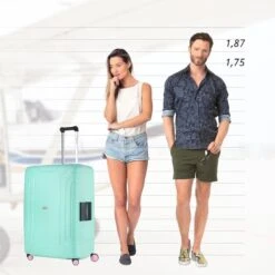 CarryOn Steward TSA Reiskoffer - 75cm Trolley Met Kliksloten - Dubbele Wielen - Mint 32 CarryOn Steward TSA Reiskoffer - 75cm Trolley Met Kliksloten - Dubbele Wielen - Mint -Bagage Kortingen Winkel 1200x1200 1795