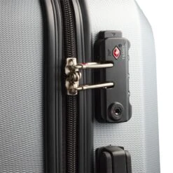 Swiss - Lausanne - Handbagage Koffer - 4 Wielen - TSA-Cijferslot - Zilver 11 Swiss - Lausanne - Handbagage Koffer - 4 Wielen - TSA-Cijferslot - Zilver -Bagage Kortingen Winkel 1200x1200 186