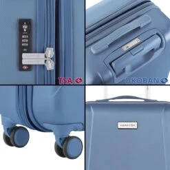 CarryOn Skyhopper Handbagage Koffer 55cm – TSA-slot – Okoban Registratie – Blauw -Bagage Kortingen Winkel 1200x1200 187