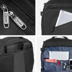TRVLMORE Reistas - Rugzak - Handbagage Weekendtas - Backpack - Waterafstotend - 40L - Zwart 25 TRVLMORE Reistas - Rugzak - Handbagage Weekendtas - Backpack - Waterafstotend - 40L - Zwart -Bagage Kortingen Winkel 1200x1200 1904
