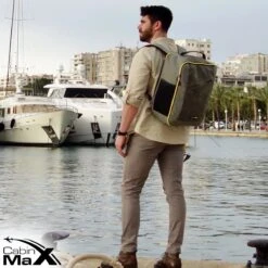 CabinMax Manhatten Reistas– Handbagage 30L - Rugzak – Backpack - 45x36x20cm – Lichtgewicht - Zwart -Bagage Kortingen Winkel 1200x1200 1919