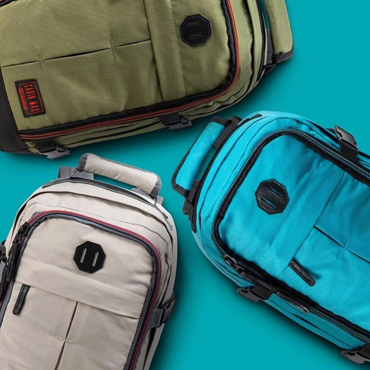 CabinMax Metz Reistas – Handbagage 20L – Rugzak – Schooltas - 40x25x20 Cm – Compact Backpack – Lichtgewicht – Khaki 19 CabinMax Metz Reistas – Handbagage 20L – Rugzak – Schooltas - 40x25x20 Cm – Compact Backpack – Lichtgewicht – Khaki - Afbeelding 17