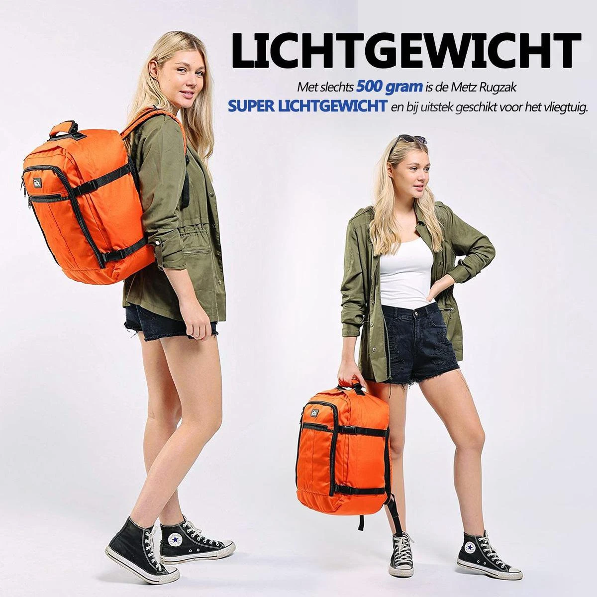 CabinMax Metz Reistas – Handbagage 20L – Rugzak – Schooltas - 40x25x20 Cm – Compact Backpack – Lichtgewicht – Teal 7 CabinMax Metz Reistas – Handbagage 20L – Rugzak – Schooltas - 40x25x20 Cm – Compact Backpack – Lichtgewicht – Teal - Afbeelding 5