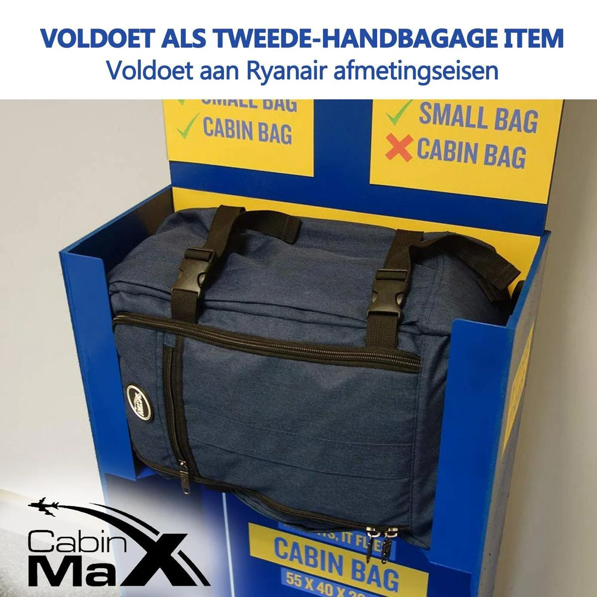 CabinMax Metz Reistas – Handbagage 20L – Rugzak – Schooltas - 40x25x20 Cm – Compact Backpack – Lichtgewicht – Teal 13 CabinMax Metz Reistas – Handbagage 20L – Rugzak – Schooltas - 40x25x20 Cm – Compact Backpack – Lichtgewicht – Teal - Afbeelding 11