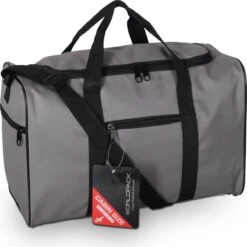 Handbagage Ryanair 40x20x25 - Met Smart Sleeve Voor Op Een Koffer - Steel Grey