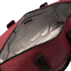 New Rebels® Mart Weekender - Weekendtas - Reistas - Waterafstotend - Polyurethaan- Burgundy -Bagage Kortingen Winkel 1200x1200 2236