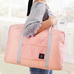 Merkloos Duffelbag - Reistas - Sporttas - Opvouwbare Reistas - Weekendtas - Strandtas - Roze 12 Merkloos Duffelbag - Reistas - Sporttas - Opvouwbare Reistas - Weekendtas - Strandtas - Roze -Bagage Kortingen Winkel 1200x1200 2251
