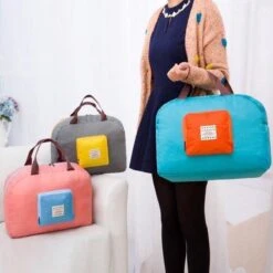 Opvouwbare Draagbare Reistas - Handtas - Schoudertas - Weekendtas - Dames - Heren - Duffle Bag - Roze 9 Opvouwbare Draagbare Reistas - Handtas - Schoudertas - Weekendtas - Dames - Heren - Duffle Bag - Roze -Bagage Kortingen Winkel 1200x1200 2265