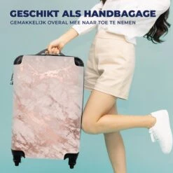 MuchoWow® Koffer - Marmer - Roze - Luxe - Marmerlook - Glitter - Design - Past Binnen 55x40x20 Cm En 55x35x25 Cm - Handbagage - Trolley - Fotokoffer - Cabin Size - Print 18 MuchoWow® Koffer - Marmer - Roze - Luxe - Marmerlook - Glitter - Design - Past Binnen 55x40x20 Cm En 55x35x25 Cm - Handbagage - Trolley - Fotokoffer - Cabin Size - Print -Bagage Kortingen Winkel 1200x1200 278
