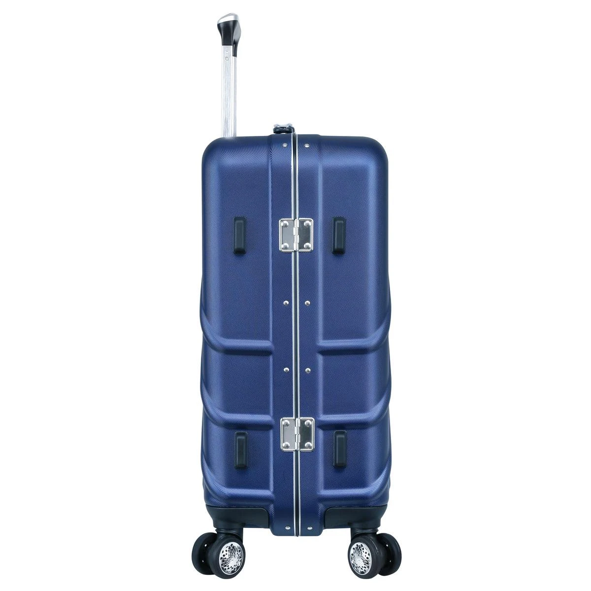 Swissmobility Elite Handbagagekoffer - 55cm Luxe Handbagage Met Dubbele TSA-kliksloten - Blauw 6 Swissmobility Elite Handbagagekoffer - 55cm Luxe Handbagage Met Dubbele TSA-kliksloten - Blauw - Afbeelding 4