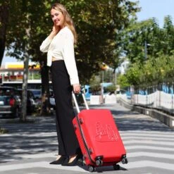 Biggdesign Cats Koffer - Ruimbagage Koffer - Rood - Large -Bagage Kortingen Winkel 1200x1200 527