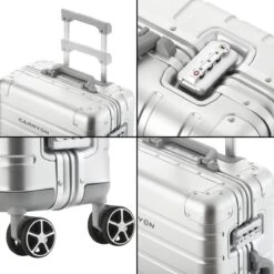 CarryOn ULD Handbagage - Luxe Aluminium Trolley 55cm - Dubbel TSA Slot - Dubbele Wielen - Aluminium 12 CarryOn ULD Handbagage - Luxe Aluminium Trolley 55cm - Dubbel TSA Slot - Dubbele Wielen - Aluminium -Bagage Kortingen Winkel 1200x1200 551