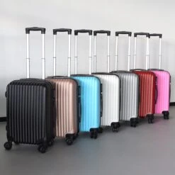 Handbagage Koffer 55cm Rood 4 Wielen Trolley Met Pin Slot -Bagage Kortingen Winkel 1200x1200 621