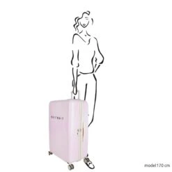 SUITSUIT - Fabulous Fifties - Pink Dust - Reiskoffer (76 Cm) -Bagage Kortingen Winkel 1200x1200 687