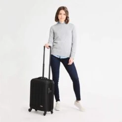 Eastpak TRANZSHELL S Reiskoffer (54 X 39 X 20 Cm) - Black -Bagage Kortingen Winkel 1200x1200 742