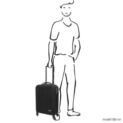 Eastpak TRANZSHELL S Reiskoffer (54 X 39 X 20 Cm) - Black -Bagage Kortingen Winkel 1200x1200 743