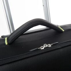 Decent Handbagage Koffer / Trolley / Reiskoffer - 50 Cm - 35 Liter - Polyester - Super-Light - Zwart -Bagage Kortingen Winkel 1200x1200 744