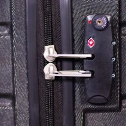 ©TROLLEYZ - Amsterdam No.9 - Trolley - 55cm Met TSA Slot - Dubbele Wielen - 360° Spinners - 100% ABS - Handbagage Koffer In Night Black -Bagage Kortingen Winkel 1200x1200 753