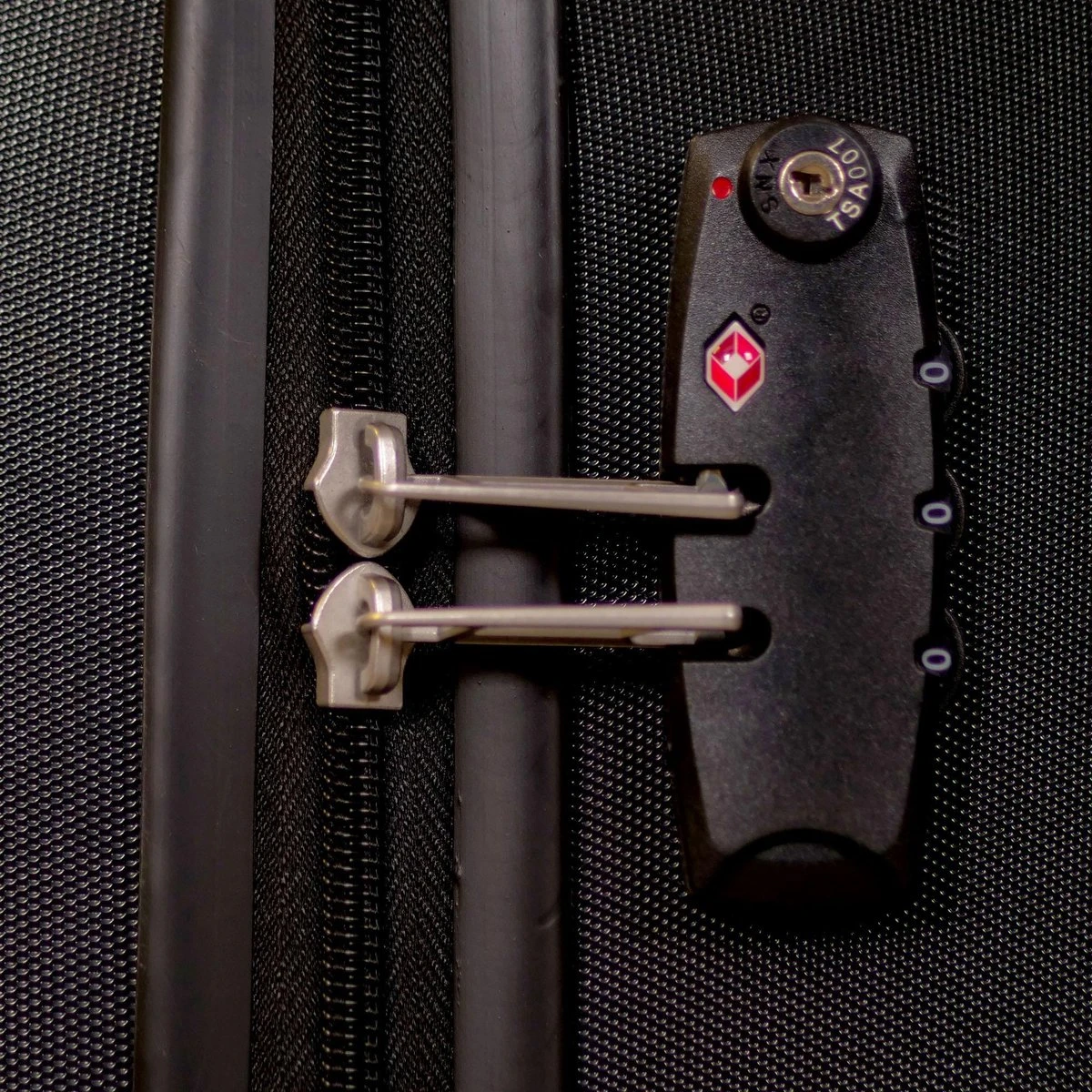 ©TROLLEYZ - Bali No.22 - Trolley - 55cm Met TSA Slot - Dubbele Wielen - 360° Spinners - 100% ABS - Handbagage Koffer In Night Black 8 ©TROLLEYZ - Bali No.22 - Trolley - 55cm Met TSA Slot - Dubbele Wielen - 360° Spinners - 100% ABS - Handbagage Koffer In Night Black - Afbeelding 6