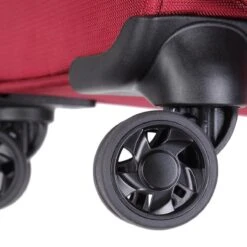 Decent D-Upright Handbagage Koffer - 55 Cm - TSA Slot - Bordeaux Rood -Bagage Kortingen Winkel 1200x1200 771