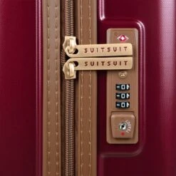 SUITSUIT - Fab Seventies Classic - Biking Red - Reiskoffer (66 Cm) -Bagage Kortingen Winkel 1200x1200 801