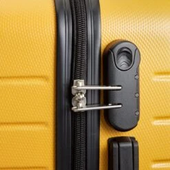 Swiss Alpine 2.0 - Handbagage Koffer - 55x35x20 Cm - 4 Wielen - Geel -Bagage Kortingen Winkel 1200x1200 831