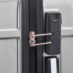 Tesla PC - Handbagage Koffer - 55x35x20 Cm - 4 Wielen - Zilver -Bagage Kortingen Winkel 1200x1200 85