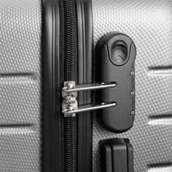 Swiss Alpine 2.0 - Handbagage Koffer - 55x35x20 Cm - 4 Wielen - Zilver -Bagage Kortingen Winkel 1200x1200 976