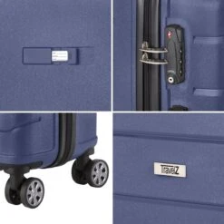 TravelZ Big Bars Handbagagekoffer 55cm Met TSA-slot - Ultrasterk - Blauw 13 TravelZ Big Bars Handbagagekoffer 55cm Met TSA-slot - Ultrasterk - Blauw -Bagage Kortingen Winkel 1200x1200 99