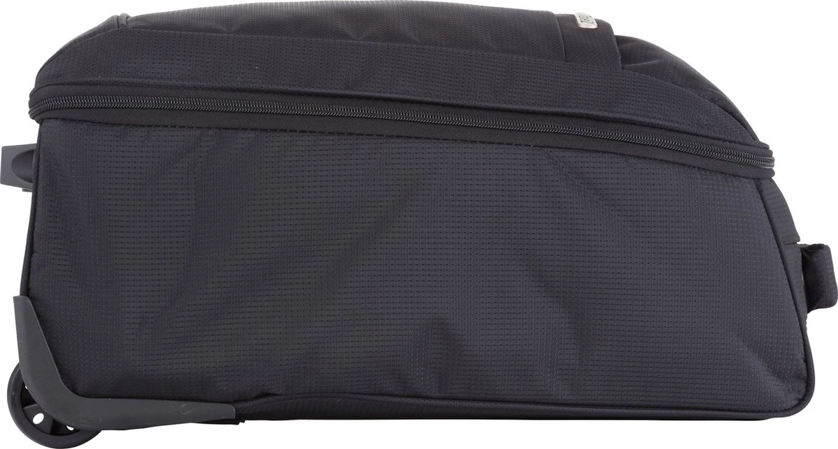 TravelZ Handbagage 42cm Underseat - Handbagagekoffer Opvouwbaar 1,5kg - Ultralicht - 2 Wiel - Zwart 9 TravelZ Handbagage 42cm Underseat - Handbagagekoffer Opvouwbaar 1,5kg - Ultralicht - 2 Wiel - Zwart - Afbeelding 7