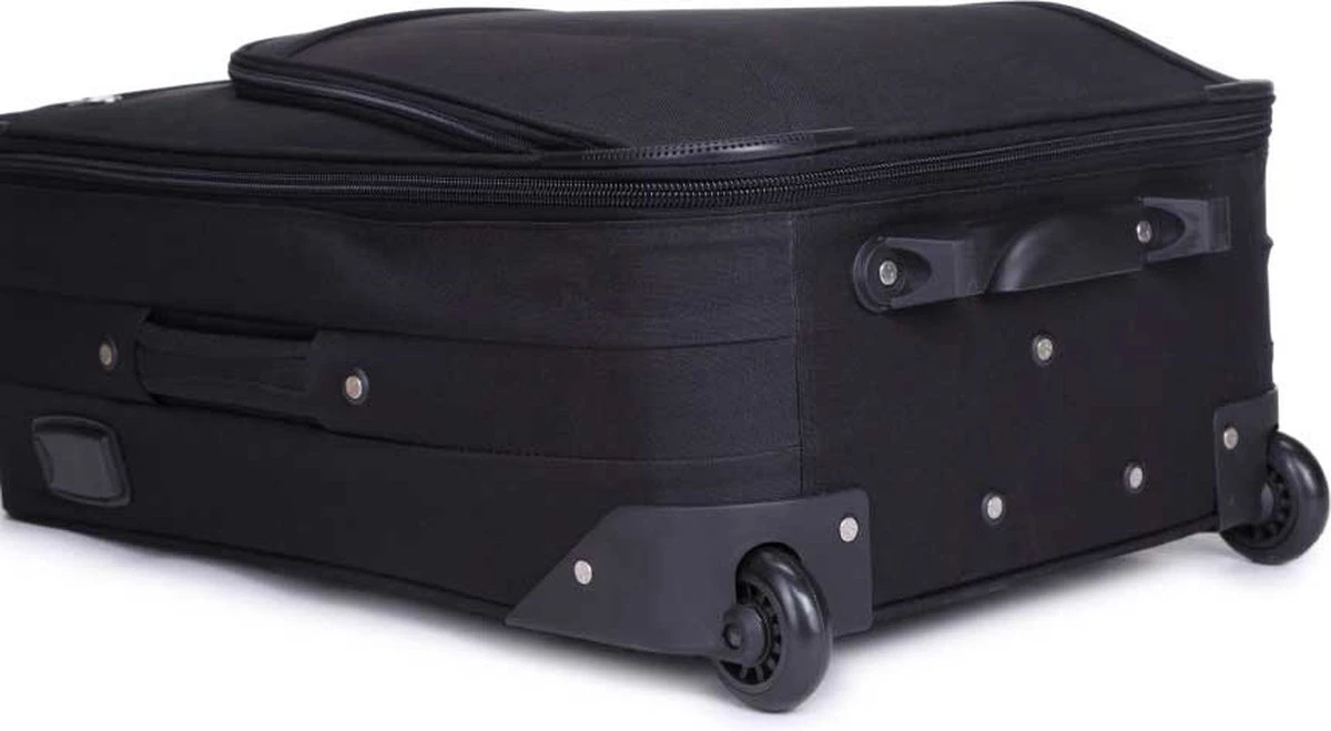 Decent Basic-Line Handbagage Trolley 53 Cm - Zwart 12 Decent Basic-Line Handbagage Trolley 53 Cm - Zwart - Afbeelding 10