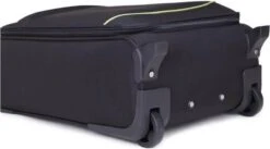 Decent Handbagage Koffer / Trolley / Reiskoffer - 50 Cm - 35 Liter - Polyester - Super-Light - Zwart -Bagage Kortingen Winkel 1200x668