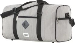 TravelZ Hipster Reistas | 36 Liter Compacte Weekendtas | 53 X 28 X 24cm | Grijs
