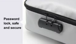 SONTRIX Brandwerende Koffer - Waterdicht - Brandwerend - Brandwerende Tas - Waterdichte Tas - Brandwerende Documententas - Tas - Handtas - Zwart 12 SONTRIX Brandwerende Koffer - Waterdicht - Brandwerend - Brandwerende Tas - Waterdichte Tas - Brandwerende Documententas - Tas - Handtas - Zwart -Bagage Kortingen Winkel 1200x703