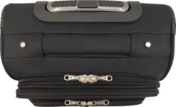 SB Travelbags Bagage Stoffen Koffer 75cm 4 Wielen Trolley - Zwart -Bagage Kortingen Winkel 1200x729