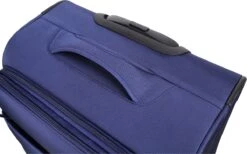 Decent D-Upright Medium Koffer - 66 Cm Expandable - TSA Slot - Donkerblauw -Bagage Kortingen Winkel 1200x746 1