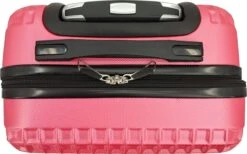 SB Travelbags Handbagage Koffer 55cm 4 Wielen Trolley - Roze 17 SB Travelbags Handbagage Koffer 55cm 4 Wielen Trolley - Roze -Bagage Kortingen Winkel 1200x750 1