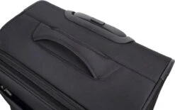 Decent D-Upright Handbagage Koffer - 55 Cm - TSA Slot - Zwart -Bagage Kortingen Winkel 1200x753