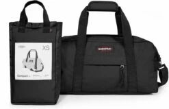 Eastpak COMPACT + Reistas, 23 Liter - Black -Bagage Kortingen Winkel 1200x774